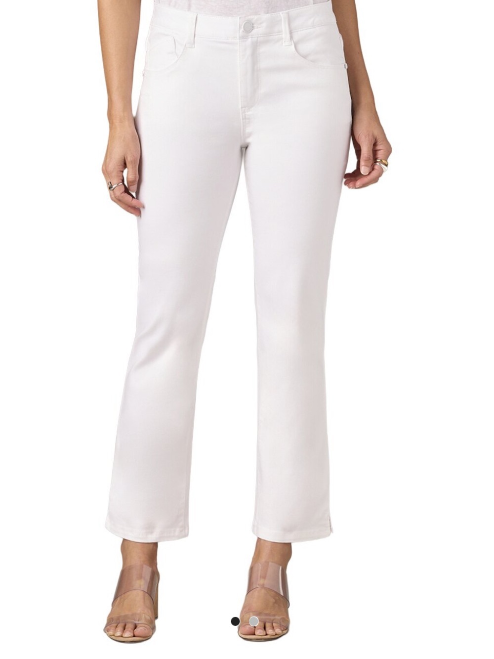Wit & Wisdom White High-Rise Luxe Touch Women's Jeans